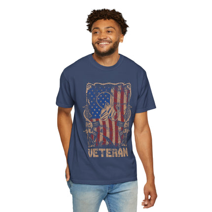 Veteran USA Flag T-shirt – Unisex Tee for Proud Patriots