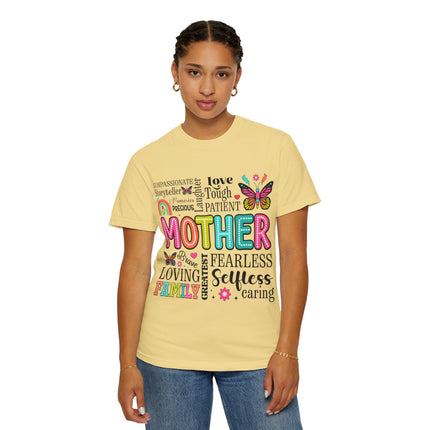 Retro Mother Mom T-Shirt – Compassionate & Fearless