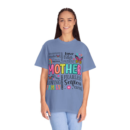 Retro Mother Mom T-Shirt – Compassionate & Fearless