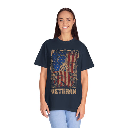 Veteran USA Flag T-shirt – Unisex Tee for Proud Patriots