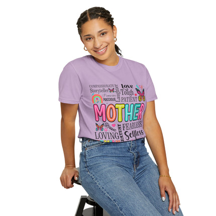 Retro Mother Mom T-Shirt – Compassionate & Fearless