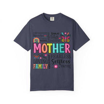 Retro Mother Mom T-Shirt – Compassionate & Fearless