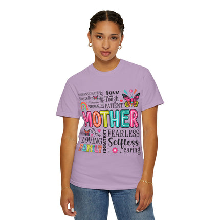 Retro Mother Mom T-Shirt – Compassionate & Fearless
