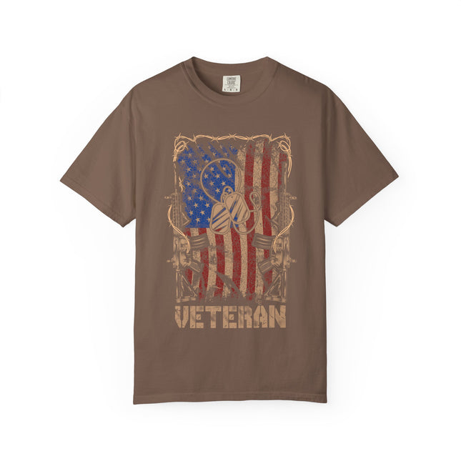 Veteran USA Flag T-shirt – Unisex Tee for Proud Patriots