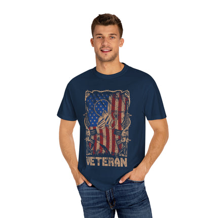 Veteran USA Flag T-shirt – Unisex Tee for Proud Patriots