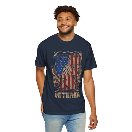 Veteran USA Flag T-shirt – Unisex Tee for Proud Patriots