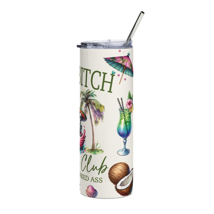 Salty Bitch Stainless Steel Tumbler | 20oz Tropical Summer Drinkware