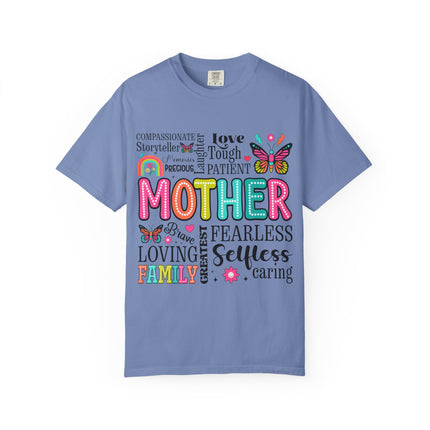 Retro Mother Mom T-Shirt – Compassionate & Fearless