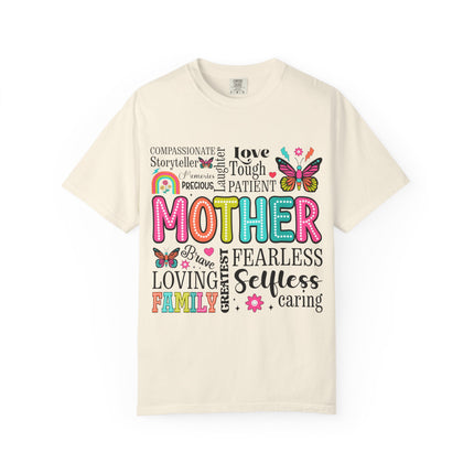 Retro Mother Mom T-Shirt – Compassionate & Fearless