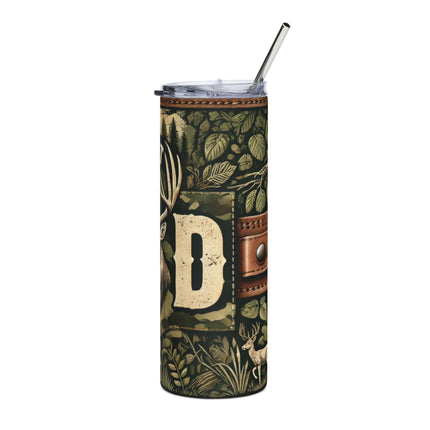 Best Dad Ever Stainless Steel Tumbler | 20oz Hunting & Outdoors Travel Mug