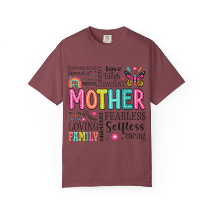 Retro Mother Mom T-Shirt – Compassionate & Fearless