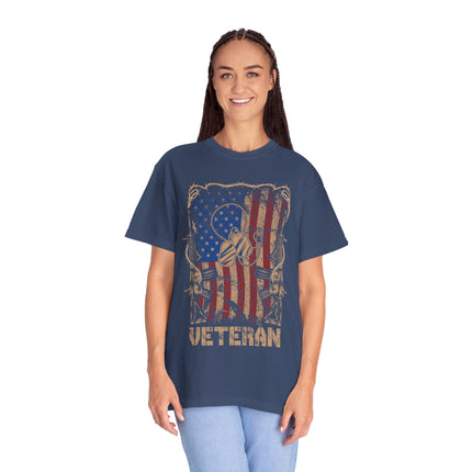 Veteran USA Flag T-shirt – Unisex Tee for Proud Patriots