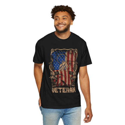 Veteran USA Flag T-shirt – Unisex Tee for Proud Patriots