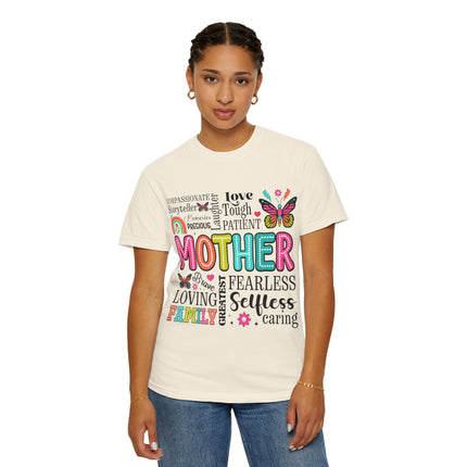 Retro Mother Mom T-Shirt – Compassionate & Fearless