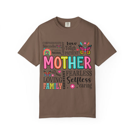 Retro Mother Mom T-Shirt – Compassionate & Fearless