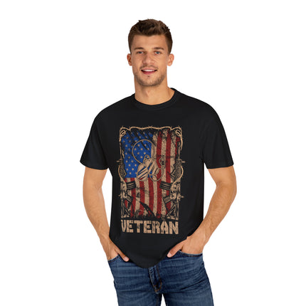 Veteran USA Flag T-shirt – Unisex Tee for Proud Patriots