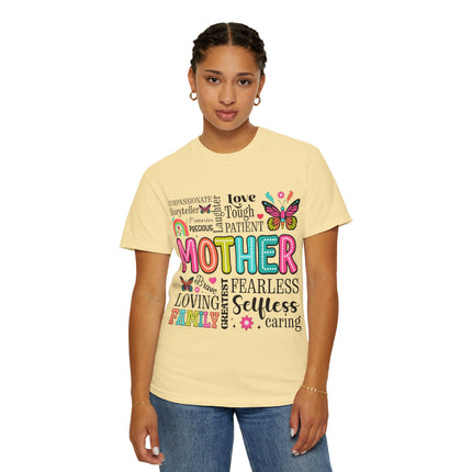 Retro Mother Mom T-Shirt – Compassionate & Fearless