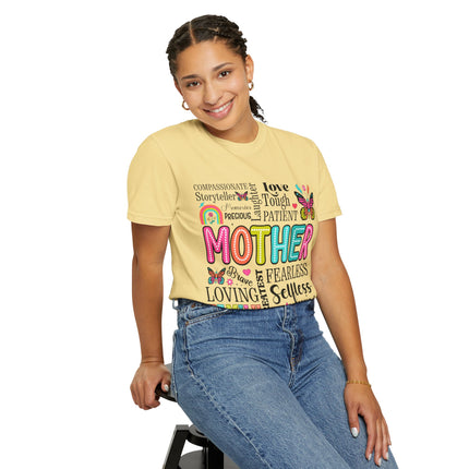 Retro Mother Mom T-Shirt – Compassionate & Fearless