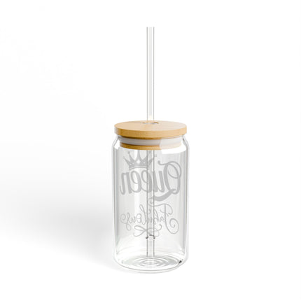 Queen Fabulous Sipper Glass, 16oz