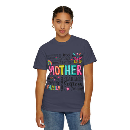 Retro Mother Mom T-Shirt – Compassionate & Fearless