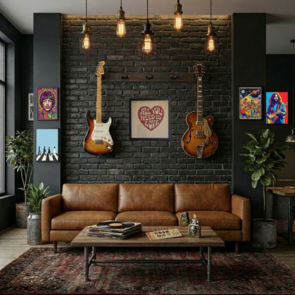 All You Need Is Love / Beatles Song Title / Classic Rock Wall Decor