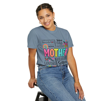 Retro Mother Mom T-Shirt – Compassionate & Fearless
