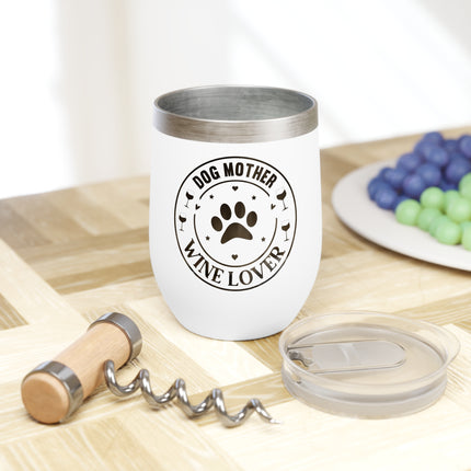 Dog Mother Wine Tumbler – Perfect Gift for Pet Lovers and Wine Enthusiasts