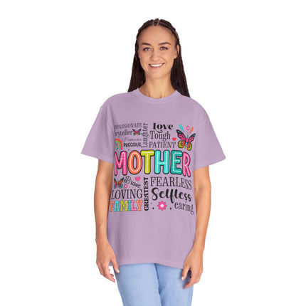 Retro Mother Mom T-Shirt – Compassionate & Fearless