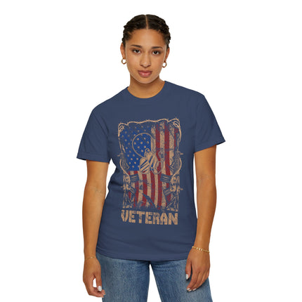 Veteran USA Flag T-shirt – Unisex Tee for Proud Patriots