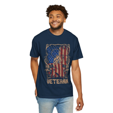 Veteran USA Flag T-shirt – Unisex Tee for Proud Patriots