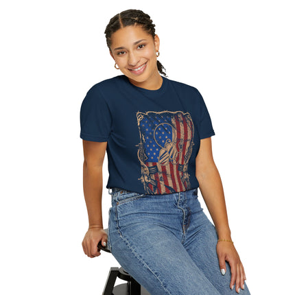 Veteran USA Flag T-shirt – Unisex Tee for Proud Patriots