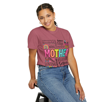 Retro Mother Mom T-Shirt – Compassionate & Fearless