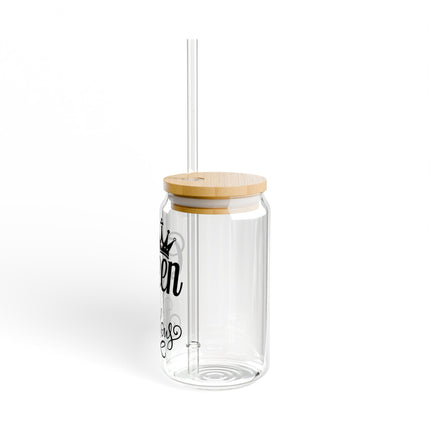 Queen Fabulous Sipper Glass, 16oz