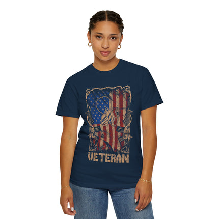 Veteran USA Flag T-shirt – Unisex Tee for Proud Patriots