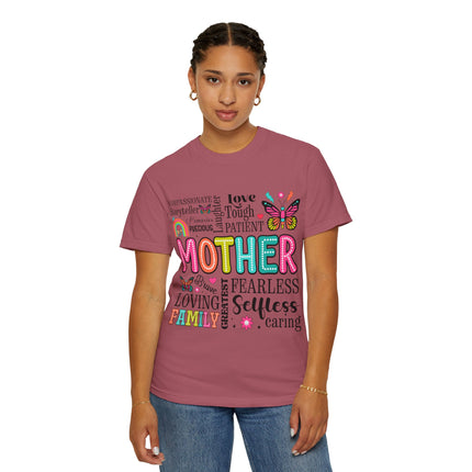 Retro Mother Mom T-Shirt – Compassionate & Fearless