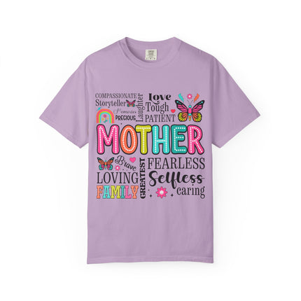 Retro Mother Mom T-Shirt – Compassionate & Fearless