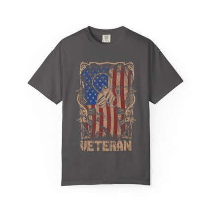 Veteran USA Flag T-shirt – Unisex Tee for Proud Patriots
