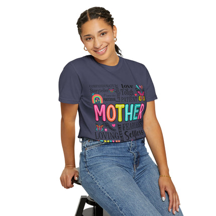 Retro Mother Mom T-Shirt – Compassionate & Fearless