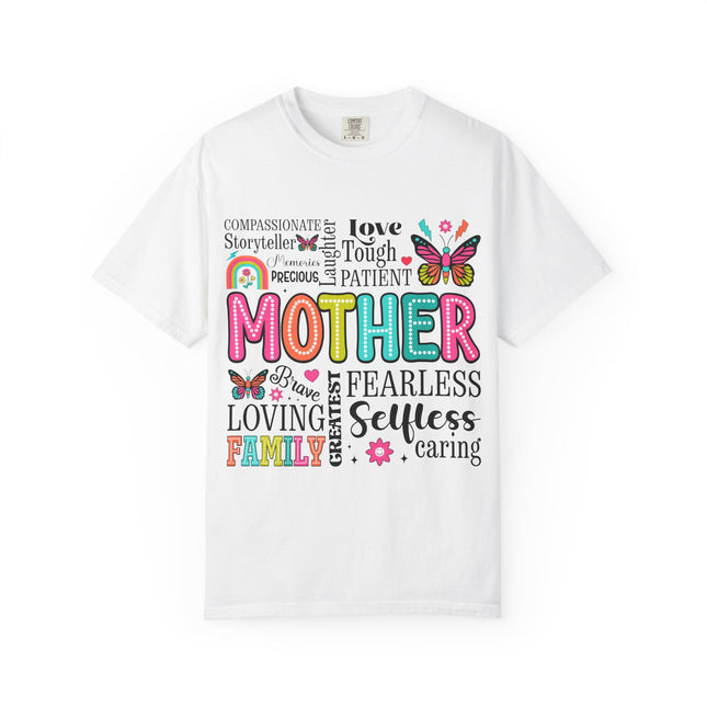 Retro Mother Mom T-Shirt – Compassionate & Fearless