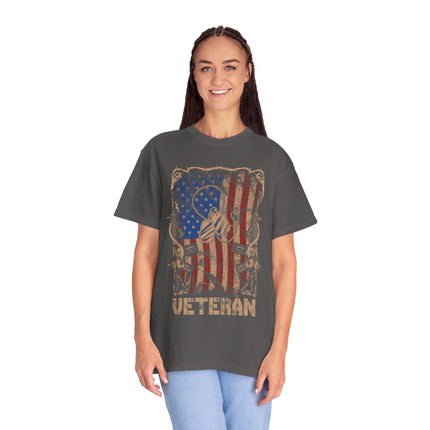 Veteran USA Flag T-shirt – Unisex Tee for Proud Patriots