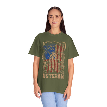 Veteran USA Flag T-shirt – Unisex Tee for Proud Patriots
