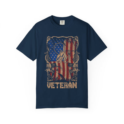 Veteran USA Flag T-shirt – Unisex Tee for Proud Patriots
