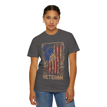 Veteran USA Flag T-shirt – Unisex Tee for Proud Patriots