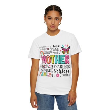 Retro Mother Mom T-Shirt – Compassionate & Fearless