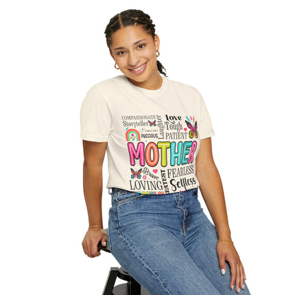 Retro Mother Mom T-Shirt – Compassionate & Fearless