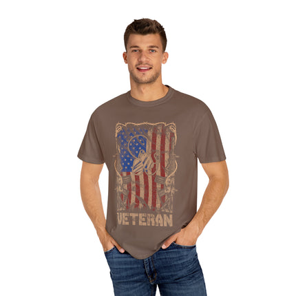 Veteran USA Flag T-shirt – Unisex Tee for Proud Patriots
